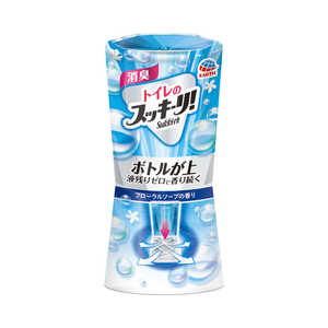 アース製薬 トイレのスッキーリ！Sukki-ri！ フローラルソープの香り(400ml)〔消臭剤・芳香剤〕 