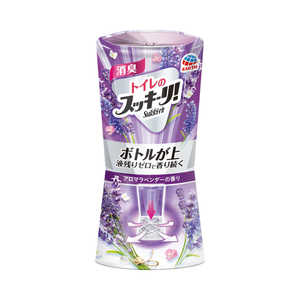 アース製薬 トイレのスッキーリ！Sukki-ri！ アロマラベンダーの香り(400ml)〔消臭剤・芳香剤〕 