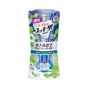 アース製薬 トイレのスッキーリ！Sukki-ri！ スッキーリ！Sukki-ri！ミントの香り 400ml 〔消臭剤・芳香剤〕 