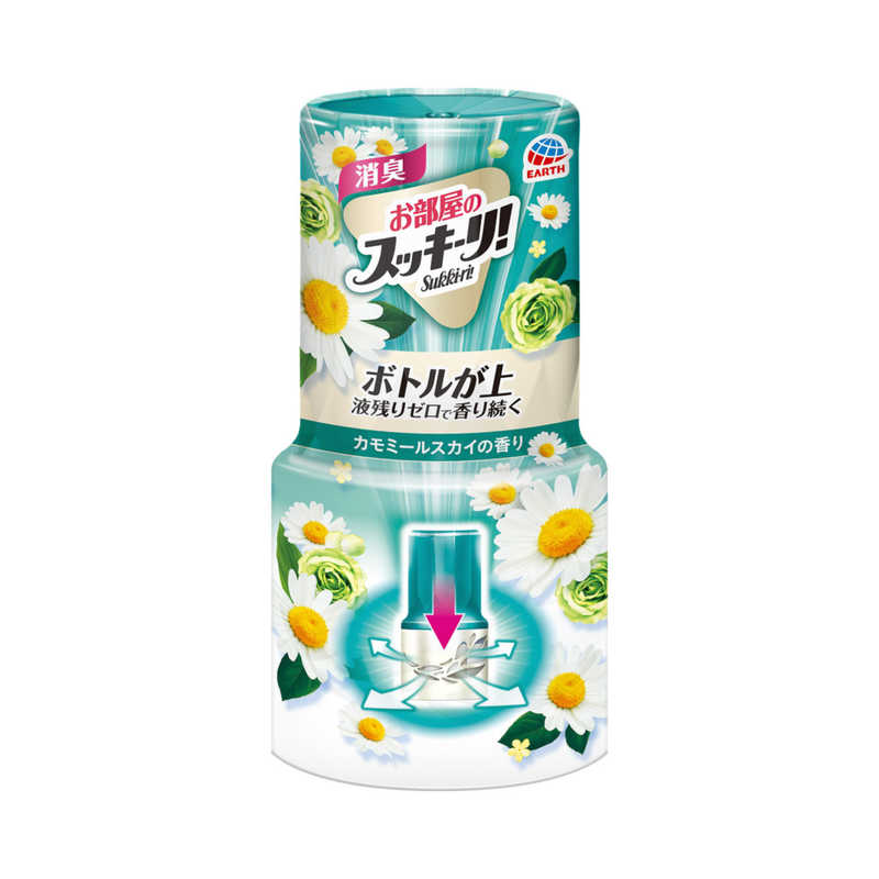アース製薬 アース製薬 お部屋のスッキーリ！Sukki-ri！ カモミールスカイの香り 400ml〔消臭剤・芳香剤〕  