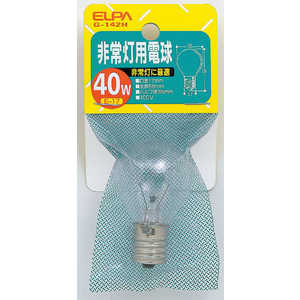 ELPA 非常灯用電球[口金E17 /40W] G142H