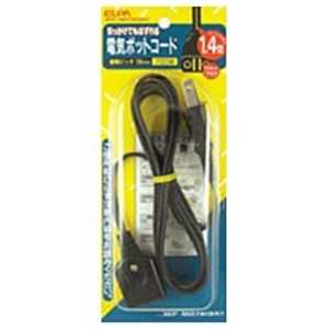 ELPA 電気ポットコード(1.4m) WP‐M07B‐BK (黒) ELPA 電気ポットコード(1.4m) WP‐M07B‐BK (黒)