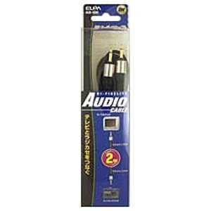 ELPA オーディオケーブル 3.5φミニプラグ 2m AD-500 ELPA オーディオケーブル 3.5φミニプラグ 2m AD-500
