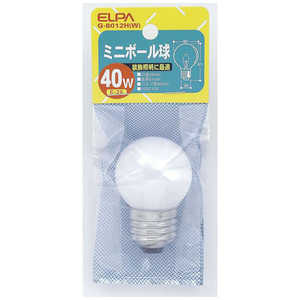 ELPA ߥ˥ܡ G40[E26 /40W] G-8012H(W)