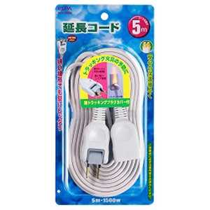 ELPA 延長コード(コード長5m) W-1515NB(W) ELPA 延長コード(コード長5m) W-1515NB(W)