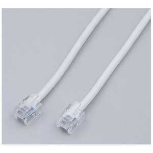 ELPA 6極6芯モジュラーケーブル〈3m〉 TEW‐S030 ELPA 6極6芯モジュラーケーブル〈3m〉 TEW‐S030