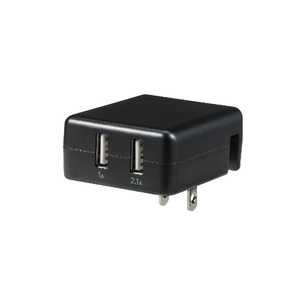 ELPA AC - USBŴ ֥åȡޥб 2.1A [2ݡ:USB-A] USB-AC100