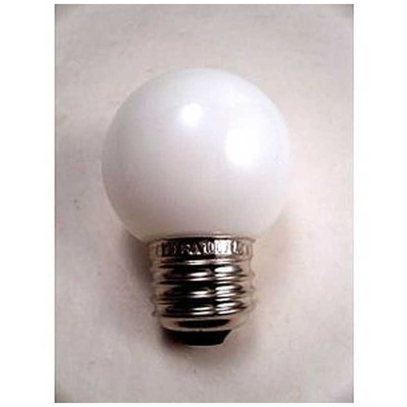 ELPA ELPA LED装飾電球 ミニボール電球形LEDエルパボールmini ホワイト[E26/電球色/1個/ボール電球形] LDG1L-G-G271 LDG1L-G-G271