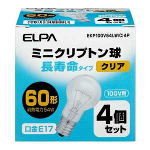 ＜コジマ＞ ELPA EKP100V54LWC4P画像