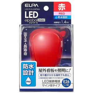 ELPA LEDǥ󥭥奦󥬥ܥ E26/R/ LDS1RGGWP904