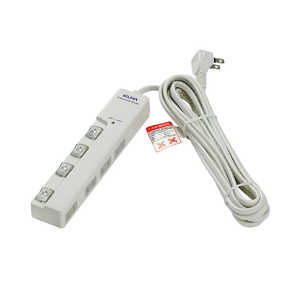 ELPA LEDランプスイッチツキタップヨコ WLS-LY450MB-W ELPA LEDランプスイッチツキタップヨコ WLS-LY450MB-W