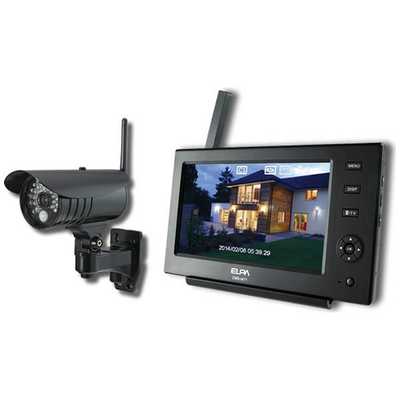 ELPAワイヤレスカメラ&モニターのセット ELPA ワイヤレスカメラ&モニターセット CMS-7110 の通販 - カテゴリ