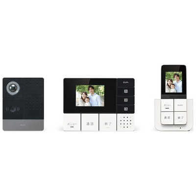 ELPA DECT方式ワイヤレステレビドアホン ｢モニター&ポータブルセット 