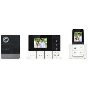 ELPA DECT方式ワイヤレステレビドアホン 「モニター & ポータブルセット」 DHS-TMP2320 ELPA DECT方式ワイヤレステレビドアホン 「モニター & ポータブルセット」 DHS-TMP2320