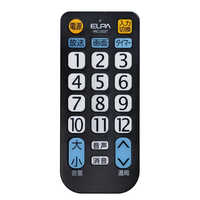 ELPA IRC-202T テレビ用リモコン ELPA テレビリモコン IRC-202T BK の通販 - カテゴリ：テレビ