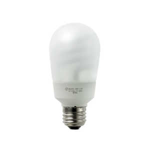 ELPA 電球形蛍光灯 エルパボｰル ホワイト [E26 /昼光色 /1個 /40W相当 /一般電球形 /全方向タイプ] EFA10ED/7-A041