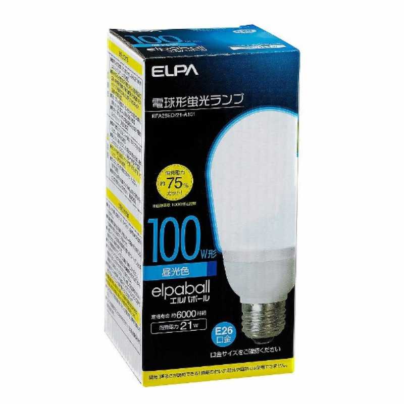 ELPA ELPA 電球形蛍光灯 A形 100W形 EFA25ED/21-A101 EFA25ED/21-A101