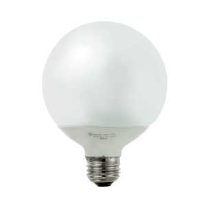ELPA 電球形蛍光灯 エルパボｰル ホワイト [E26 /電球色 /1個 /60W相当 /一般電球形 /全方向タイプ] EFG15EL/12-G062