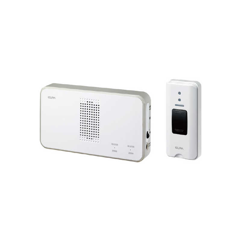 ELPA ELPA [ワイヤレスチャイム]受信器+押ボタン送信器セット EWS-S5030 EWS-S5030