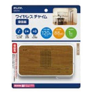 ELPA [ワイヤレスチャイム]受信器(木目) EWS-P51 EWS-P51