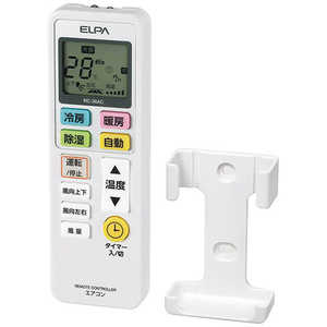 ELPA エアコン用リモコン ホワイト RC-36AC ELPA エアコン用リモコン ホワイト RC-36AC