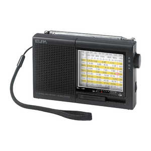 ELPA ポータブルラジオ ワイドFM対応 ER-C74T