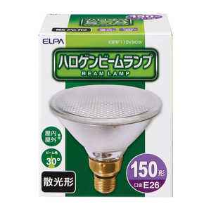 ELPA ハロゲンビームランプ散光90W EBRF110V90W