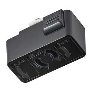 ELPA 抜け止めコンセント 黒色 EW-LR01NH(BK) ELPA 抜け止めコンセント 黒色 EW-LR01NH(BK)