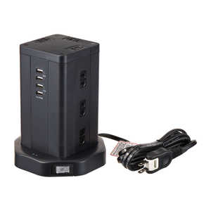 ELPA å12ĸ 4USBݡ  WBS-TW1204USB(BK)