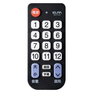 ELPA かんたんテレビリモコン RCTV101 ELPA かんたんテレビリモコン RCTV101