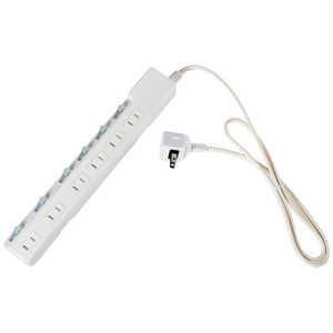 朝日電器 ELPA コード付タップ 耐雷SW付タップ 6個口1M WLK61SW 朝日電器 ELPA コード付タップ 耐雷SW付タップ 6個口1M WLK61SW