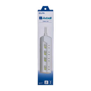 ELPA 電源タップ WLKR43LW ELPA 電源タップ WLKR43LW