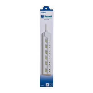 ELPA 電源タップ WLKR62LW ELPA 電源タップ WLKR62LW