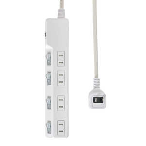 ELPA 電源タップ WLKR41BW ELPA 電源タップ WLKR41BW