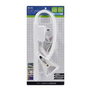 ELPA LED�N���b�v���C�g �X�e�B�b�NWH SPOTLL301NWH