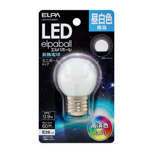 ELPA LED電球G40形E26 LDG1N-G-G2551