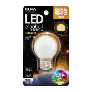 ELPA LED電球G40形E26 LDG1L-G-G2552