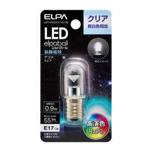 ELPA LED ナツメ形 E17 LDT1CN-G-E17-G1153