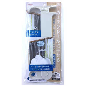 アイセン カーテン4連フック LK442 アイセン カーテン4連フック LK442