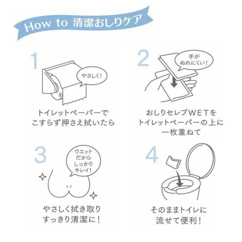 ネピア nepia ネピア nepia nepia（ネピア） おしりセレブWET つめかえ用 無香料  （60枚入） 〔ウェットティッシュ〕  