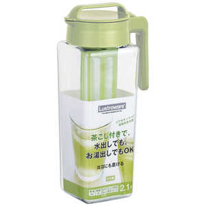 岩崎工業 タテヨコ茶こし付スクエアピッチャー2.2L K-1298MC