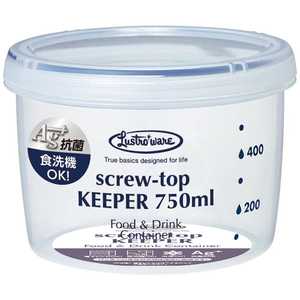 岩崎工業 ラストロ スクリュートップキーパー 浅型 B-2272N 750ml AKC2503 岩崎工業 ラストロ スクリュートップキーパー 浅型 B-2272N 750ml AKC2503