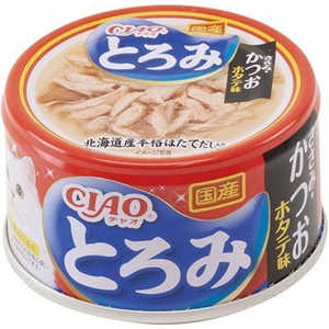 いなばペットフード CIAO とろみ ささみ・かつお ほたて味 80g A-44 いなばペットフード CIAO とろみ ささみ・かつお ほたて味 80g A-44