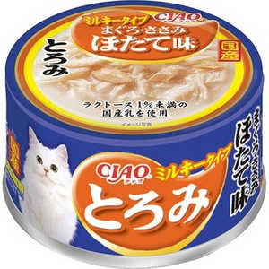 いなばペットフード CIAO とろみ ミルキータイプ まぐろ・ささみ ほたて味 80g A-111 いなばペットフード CIAO とろみ ミルキータイプ まぐろ・ささみ ほたて味 80g A-111
