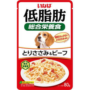 いなばペットフード いなば 低脂肪 とりささみ&ビーフ 80g いなばペットフード いなば 低脂肪 とりささみ&ビーフ 80g