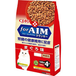 いなばペットフード CIAO(チャオ)for AIM クランキー まぐろ味 140g×4袋 いなばペットフード CIAO(チャオ)for AIM クランキー まぐろ味 140g×4袋