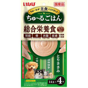いなばペットフード ちゅ?るごはん とりささみ 14g×4本 いなばペットフード ちゅ?るごはん とりささみ 14g×4本