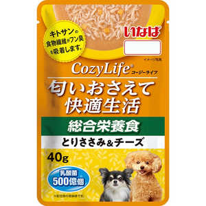 いなばペットフード いなば Cozy Life(コージーライフ)パウチ 総合栄養食 とりささみ&チーズ 40g いなばペットフード いなば Cozy Life(コージーライフ)パウチ 総合栄養食 とりささみ&チーズ 40g