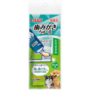 いなばペットフード 歯みがきちゅ?る 初心者用 とりささみ 18g いなばペットフード 歯みがきちゅ?る 初心者用 とりささみ 18g