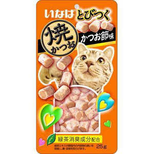 いなばペットフード いなばとびつく焼かつおかつお節味25g 猫 トビツクヤキ25カツオフシ25G